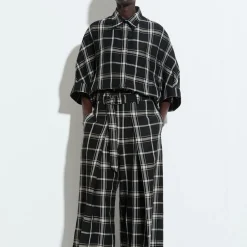 Femme Christian Wijnants Chemises-- Chemise Timila - Noir/Blanc