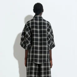 Femme Christian Wijnants Chemises-- Chemise Timila - Noir/Blanc