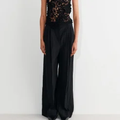 Femme Christian Wijnants Pantalons-- Pantalon Parise - Noir