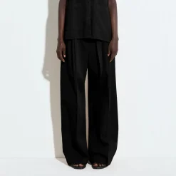 Femme Christian Wijnants Pantalons-- Pantalon Paradisa - Noir