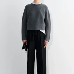 Femme Christian Wijnants Mailles-- Pull Kopani - Gris