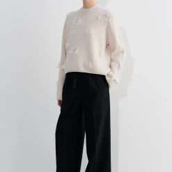 Femme Christian Wijnants Mailles-- Pull Kunao - Beige