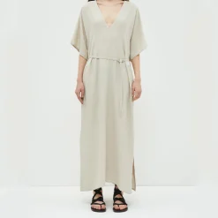 Femme Christian Wijnants Robes-- Robe Dambira - Ciment