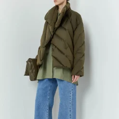 Femme Christian Wijnants Manteaux-- Veste Jelissa - Khaki