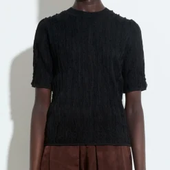 Femme Christian Wijnants T-shirts--T-Shirt Kibo - Noir