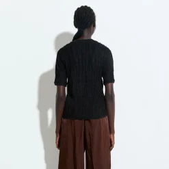 Femme Christian Wijnants T-shirts--T-Shirt Kibo - Noir