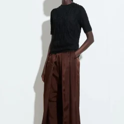 Femme Christian Wijnants T-shirts--T-Shirt Kibo - Noir