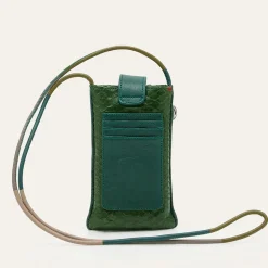 Femme Claris Virot Accessoires De Téléphone|Accessoires De Téléphone-- Etui Téléphone Marcus - Vert