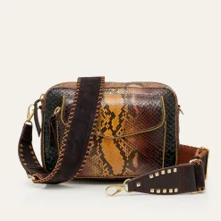 Femme Claris Virot Sacs À Main-- Sac Big Charly - oeil de Tigre