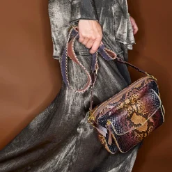 Femme Claris Virot Sacs À Main-- Sac Big Charly - oeil de Tigre