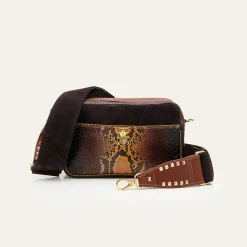 Femme Claris Virot Sacs À Main-- Sac Lily - oeil de Tigre