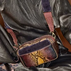 Femme Claris Virot Sacs À Main-- Sac Lily - oeil de Tigre