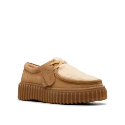 Femme Clarks Derbies-- Torhill Bee - Beige