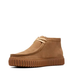 Homme Clarks Derbies-- Torhill Hi - Beige