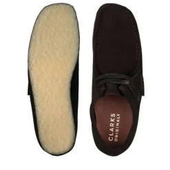 Homme Clarks Derbies-- Wallabee - Black