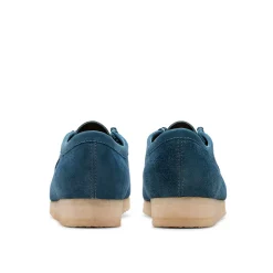 Homme Clarks Derbies-- Wallabee - Bleu