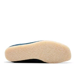 Homme Clarks Derbies-- Wallabee - Bleu