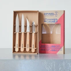 143 OPINEL Maison De Campagne|Coutellerie-Coffret de 4 couteaux de cuisine Opinel