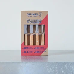 143 OPINEL Maison De Campagne|Coutellerie-Coffret de 4 couteaux de cuisine Opinel