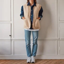 Femme Coldbreaker Maison De Campagne|L'esprit Merci-- Veste Peptico - Beige