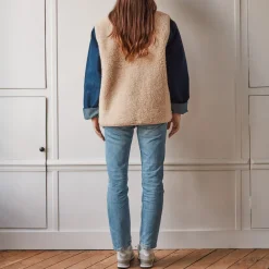 Femme Coldbreaker Maison De Campagne|L'esprit Merci-- Veste Peptico - Beige