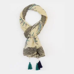 Femme COLORES Foulards & Echarpes-- Paréo Jenifer - Beige