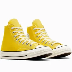 Homme Converse Baskets-- Chuck 70 Montantes - Jaune