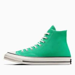 Homme Converse Baskets-- Chuck 70 Montantes - Verte