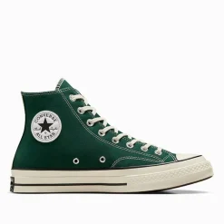 Homme Converse L'esprit Merci|Baskets-- Chuck 70 Montante - Vert Foncé
