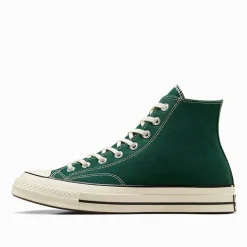 Homme Converse L'esprit Merci|Baskets-- Chuck 70 Montante - Vert Foncé