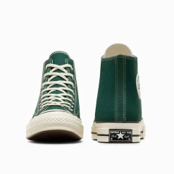 Homme Converse L'esprit Merci|Baskets-- Chuck 70 Montante - Vert Foncé