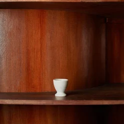 925 JARS CERAMISTES Ustensiles-Coquetier en céramique Cantine - Craie