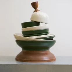 559 STONEWARE Ustensiles-Coquetier en grès fin - Cannelle