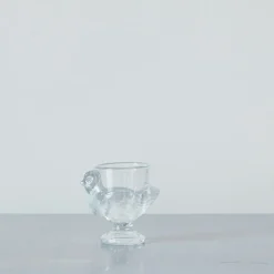 2926 ARC DIGITAL Maison De Campagne|Ustensiles-Coquetier poule en verre pressé