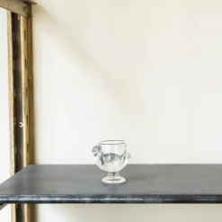 2926 ARC DIGITAL Maison De Campagne|Ustensiles-Coquetier poule en verre pressé