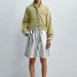 Femme Cordera Mailles-- Cardigan Laine - Butter