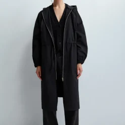 Femme Cordera Manteaux-- Manteau de pluie - Noir