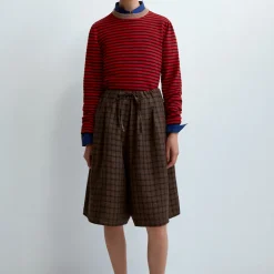 Femme Cordera Mailles-- Pull manches longues - Rouge