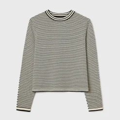 Femme Cordera T-shirts-- T-Shirt manches longues - Noir