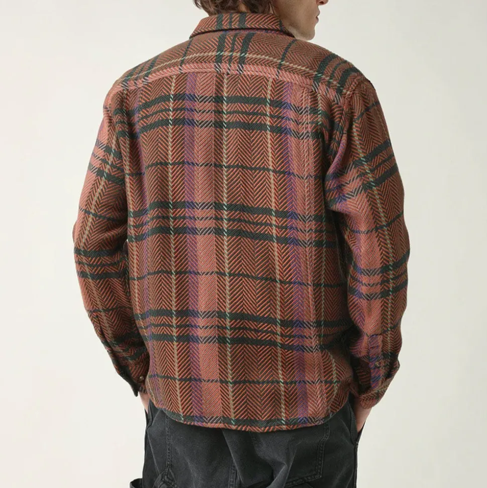Homme CORRIDOR Chemises-- Chemise Acid Plaid Totem - Marron