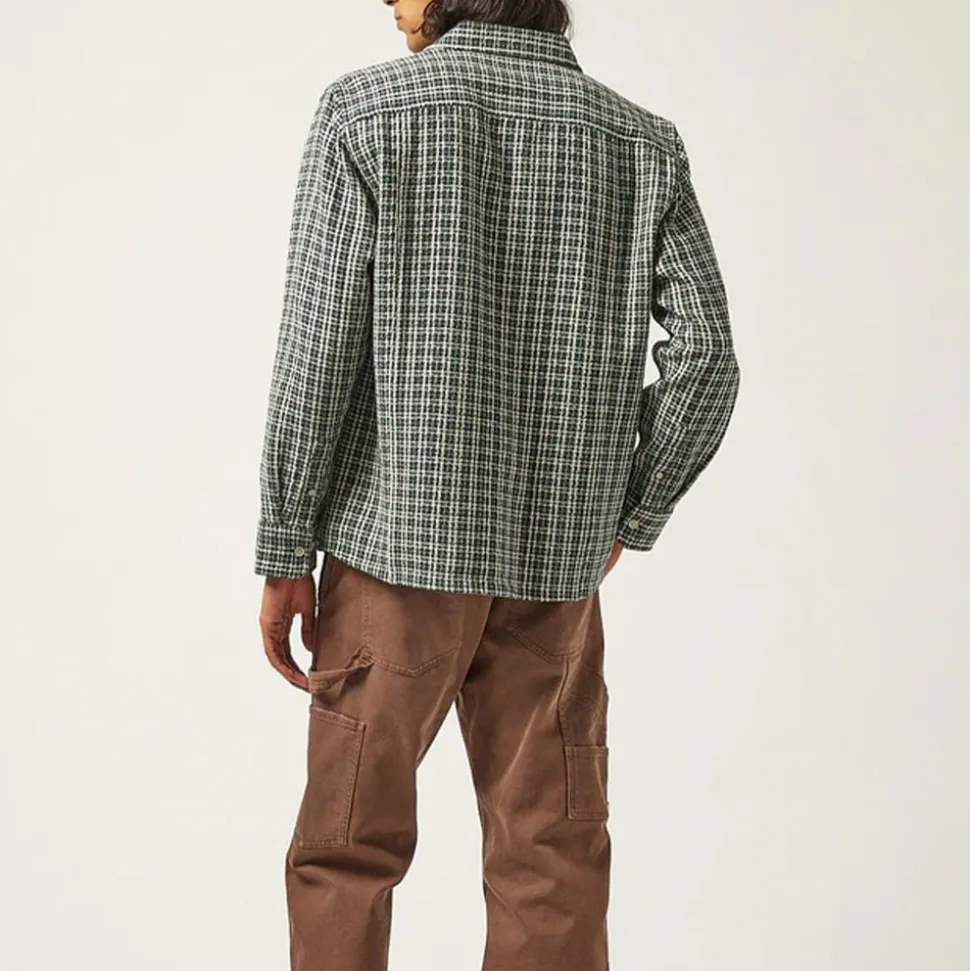 Homme CORRIDOR Chemises-- Chemise Snow Check - Vert