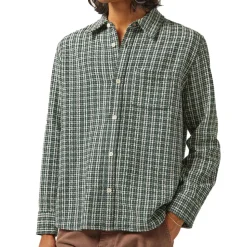 Homme CORRIDOR Chemises-- Chemise Snow Check - Vert