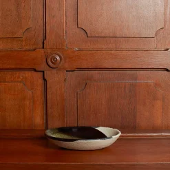 925 JARS CERAMISTES Bols|Assiettes Creuses-Coupelle en grès émaillé Wabi - Seidou Kaki