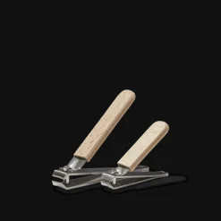 163 KIKKERLAND Accessoires De Salle De Bain|Salle De Bain : Esprit Japonais-Coupes-ongles en bois