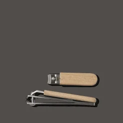 163 KIKKERLAND Accessoires De Salle De Bain|Salle De Bain : Esprit Japonais-Coupes-ongles en bois