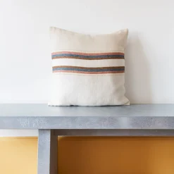 631 LIBECO Coussins-Coussin belge en lin à rayures Harlan