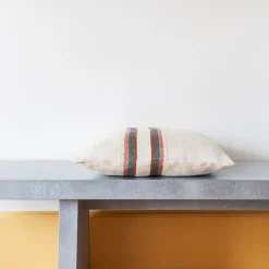 631 LIBECO Coussins-Coussin belge en lin à rayures Harlan