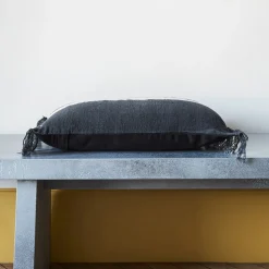 2959 BED AND PHILOSOPHY Coussins-Coussin en coton Tami - Tye Dye Noir