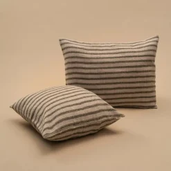 1050 MOISMONT Coussins-Coussin en laine n°75 - Navy Blue - Moismont