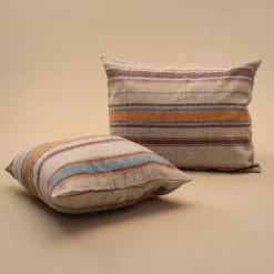 1050 MOISMONT Coussins-Coussin en laine n°76 - Terracotta - Moismont